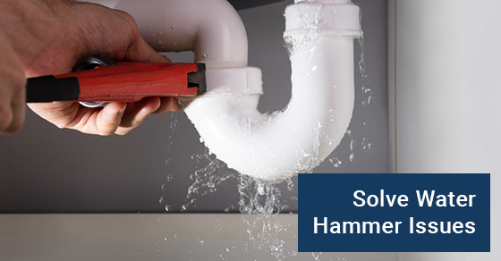 Tips to solve water hammer issues